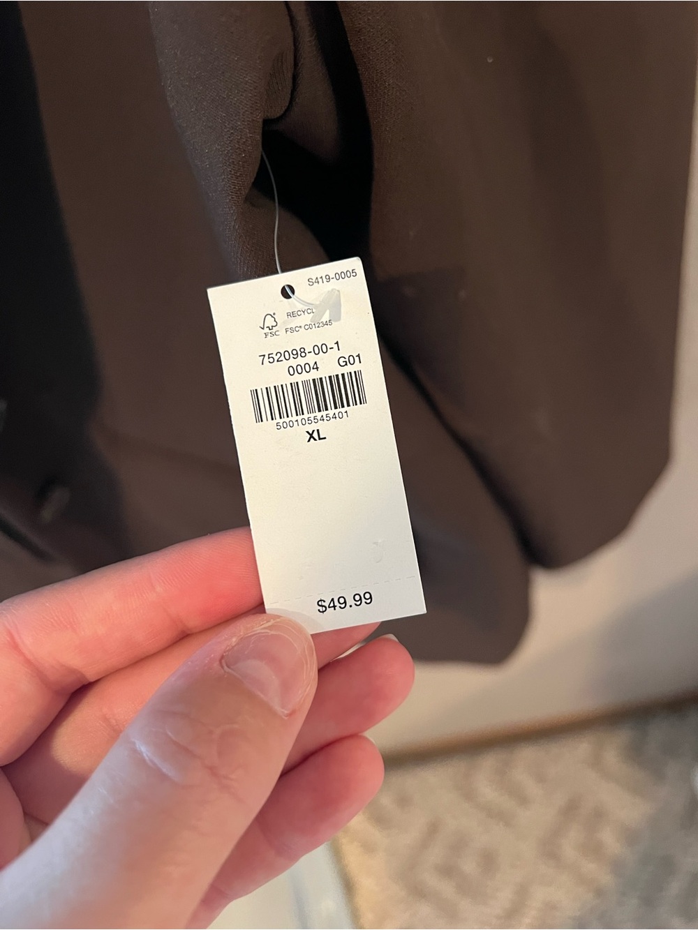NWT Old Navy Brown Blazer - Picture 2 of 5